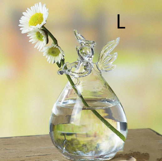 Kamilia glass vase